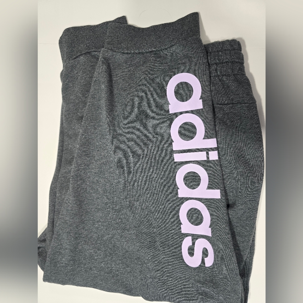 Adidas Women's Plus Grey Sweatpants